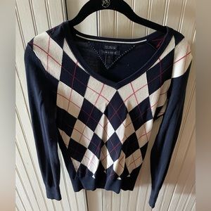 Tommy Hilfiger argyle sweater